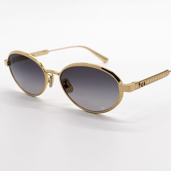 NEW DIOR DIORCANNAGE R1U B0A1 SUNGLASSES WOMEN GOLD EYEWEAR - Picture 8 of 11